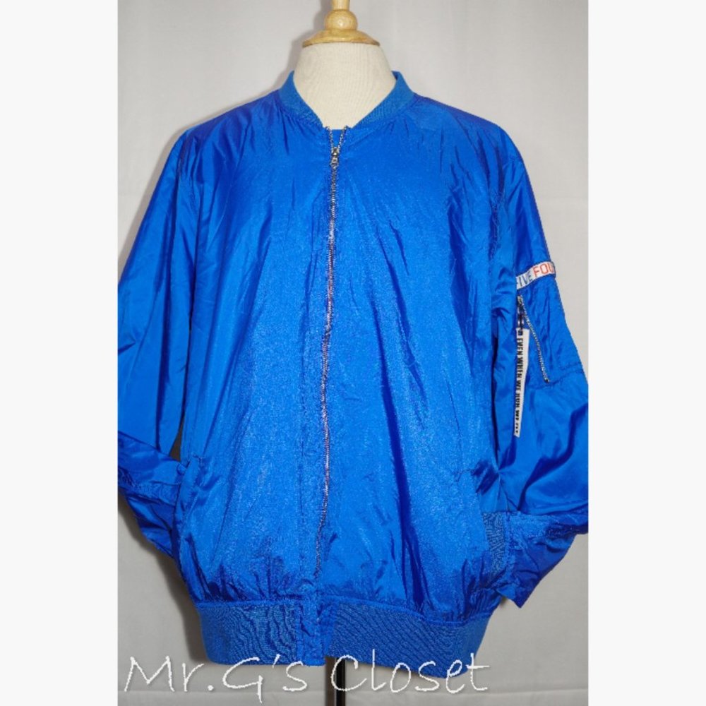 Blue Five Four Track Jacket